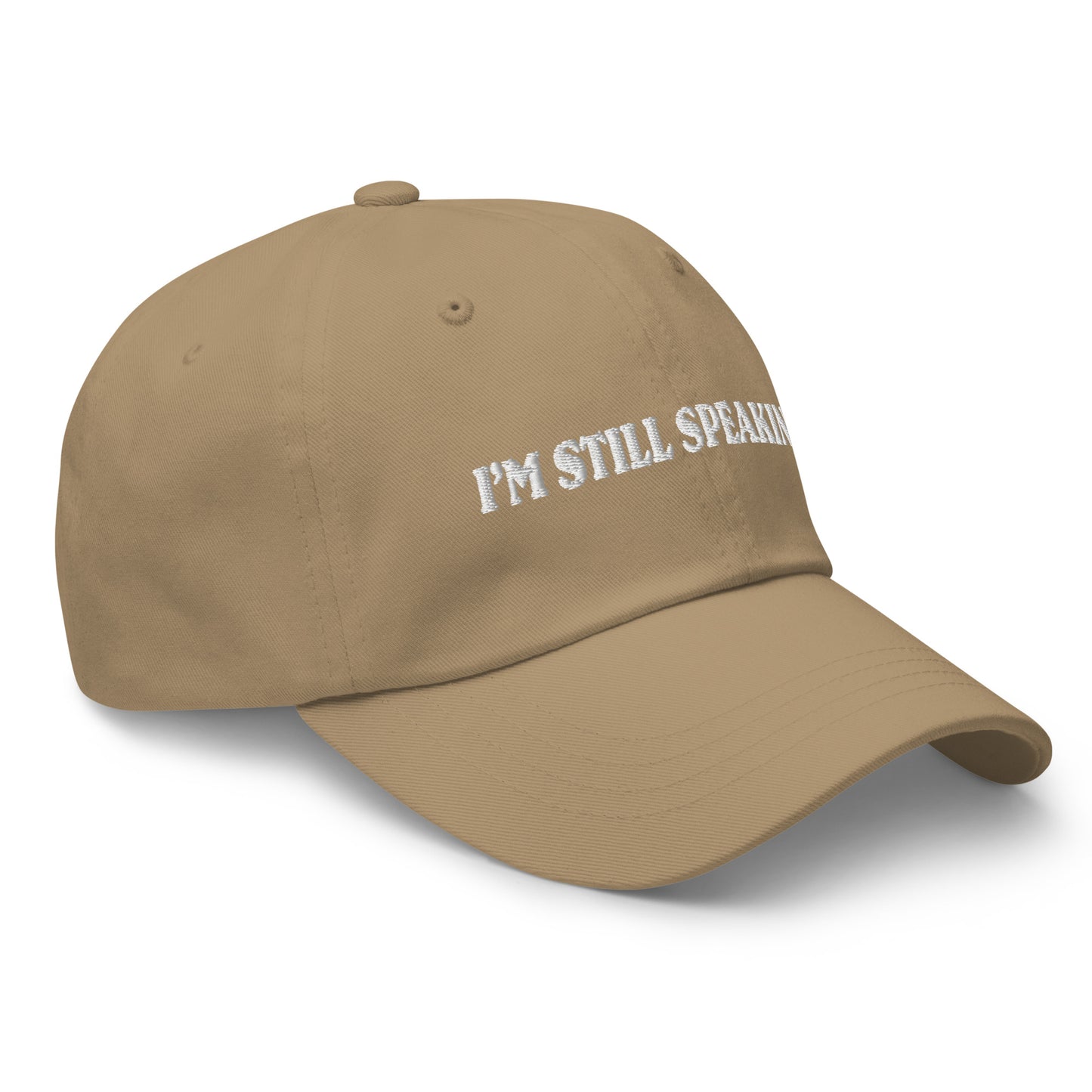 I'm still speaking Dad hat