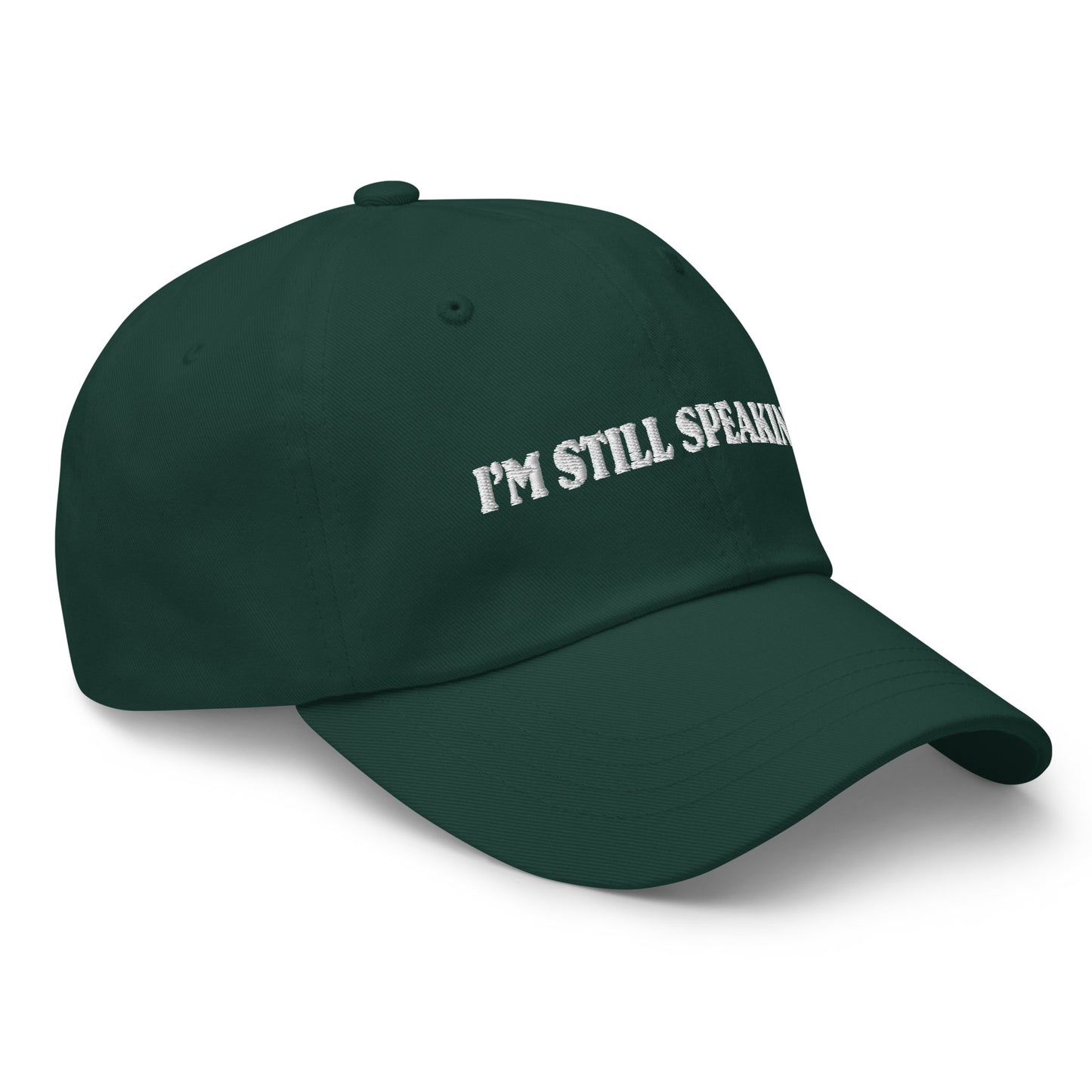 I'm still speaking Dad hat