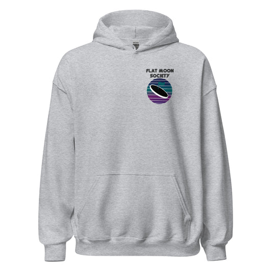 Back Design Flat Moon Society Unisex Hoodie