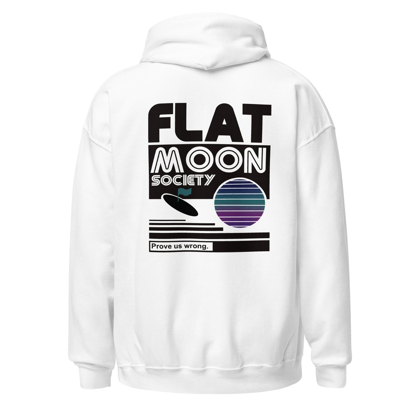 Back Design Flat Moon Society Unisex Hoodie