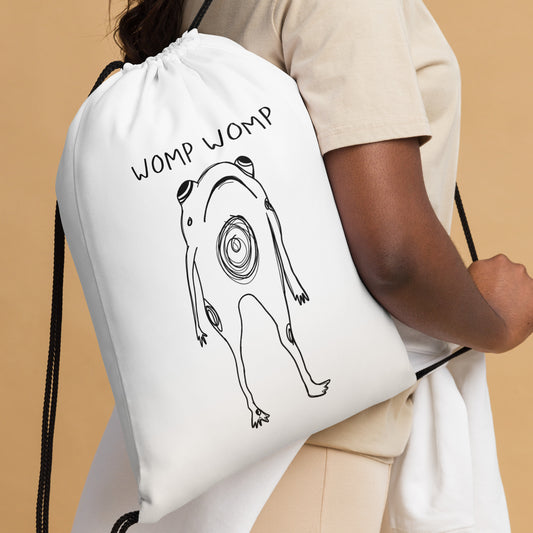 Womp Womp Drawstring bag