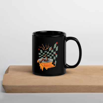 PRE-SALE Manhole Black Glossy Mug