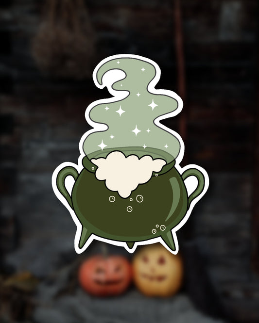 Witches Cauldron Sticker